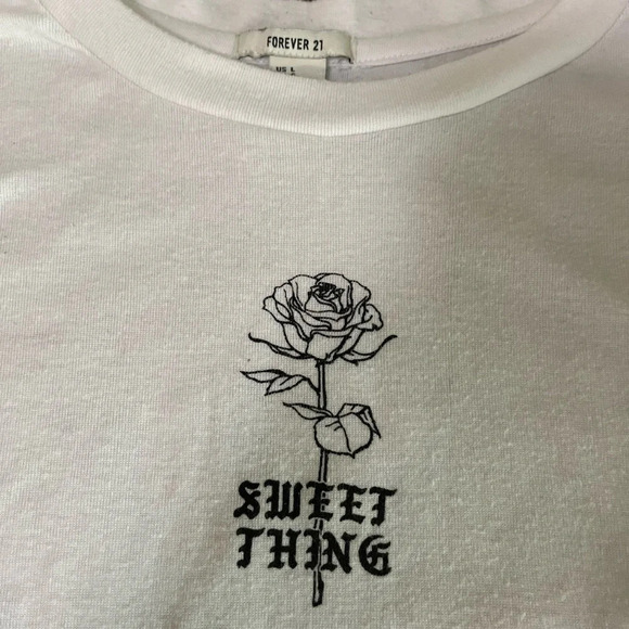 FOREVER 21~ LONG SLEEVE TEE~LG - Picture 8 of 9